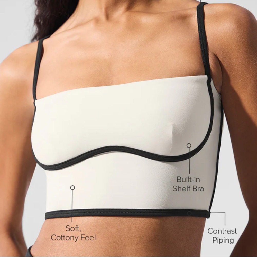 Alo Airbrush Streamlined Bra Tank